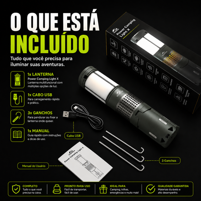 Dubeas Lâmpada de campismo