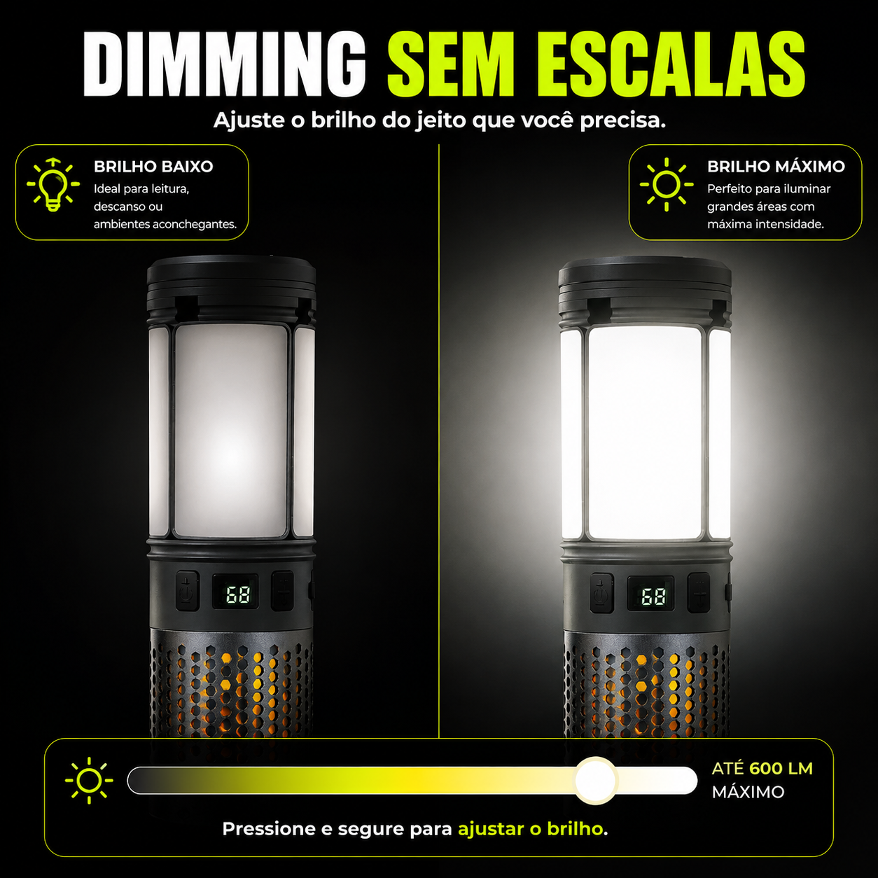 Dubeas Lâmpada de campismo