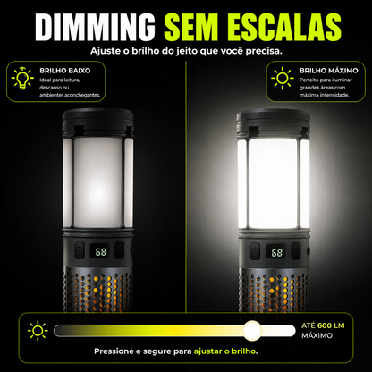 Dubeas Lâmpada de campismo