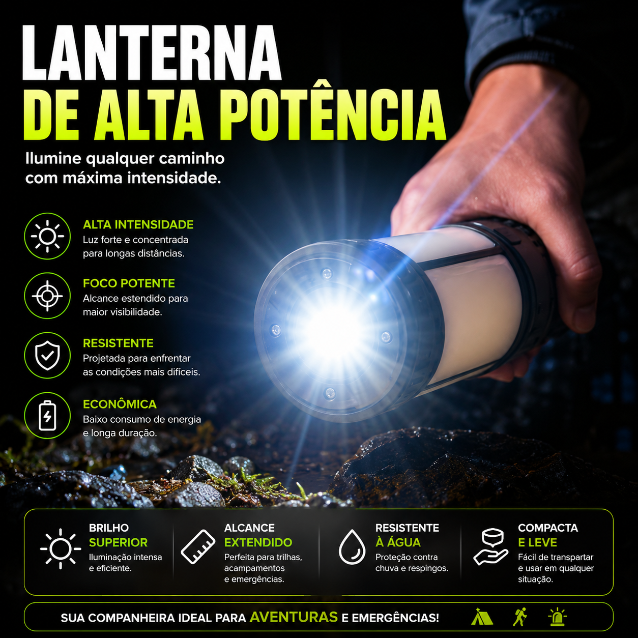 Dubeas Lâmpada de campismo