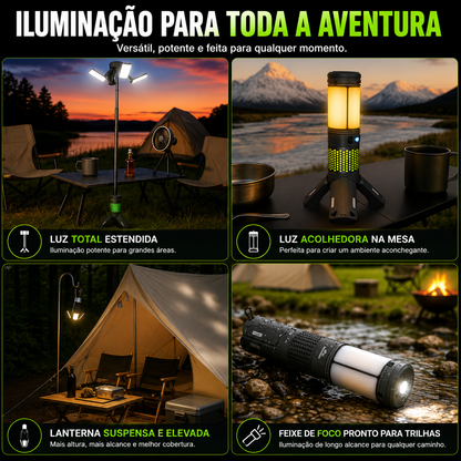 Dubeas Lâmpada de campismo