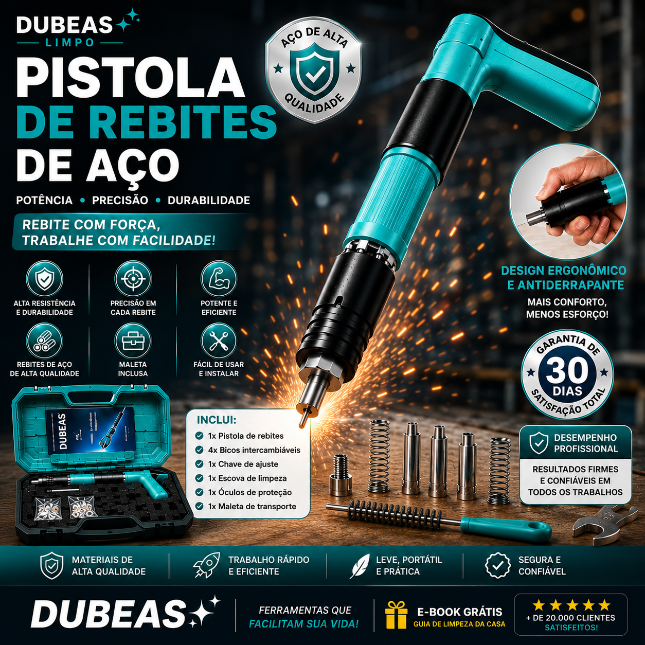 DUBEAS PISTOLA DE PREGOS