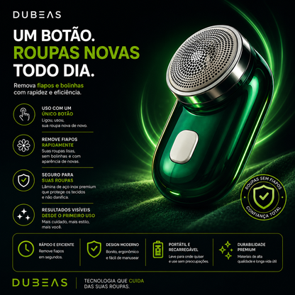 Dubeas – Máquina de barbear potente