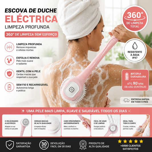 Dubeas-Escova de duche elétrica