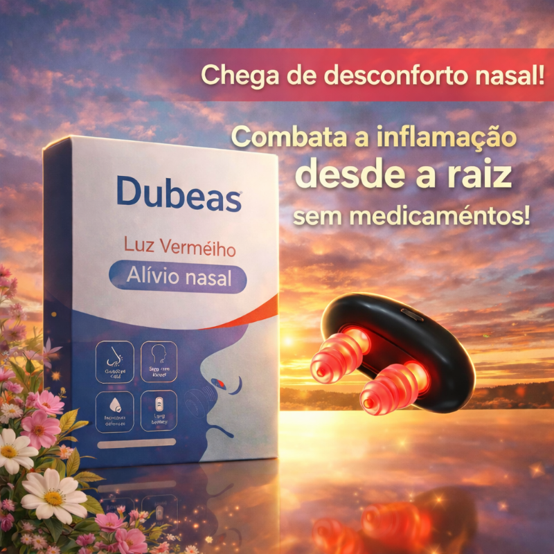 Dubeas  Luz Vermelho Alívio nasal