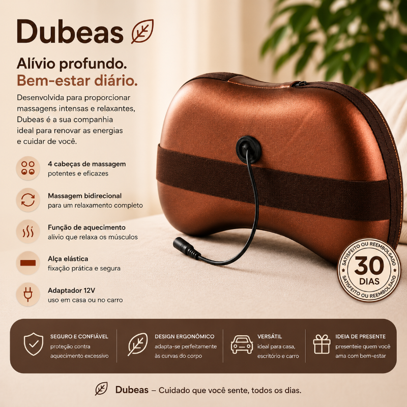 Dubeas - Almofada de massagem relaxante