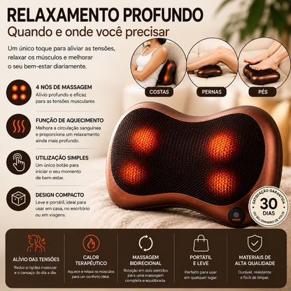 Dubeas - Almofada de massagem relaxante