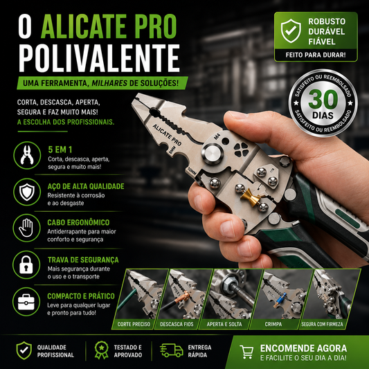 Dubeas Alicate de cablagem Pro