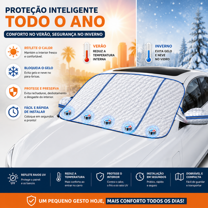 Dubeas – Capa refletora para o pára-brisas do carro