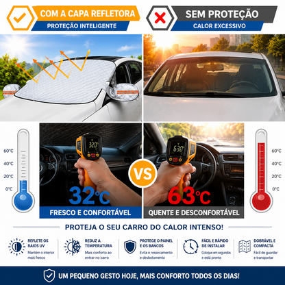 Dubeas – Capa refletora para o pára-brisas do carro