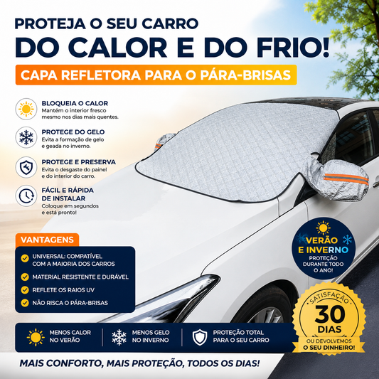 Dubeas – Capa refletora para o pára-brisas do carro