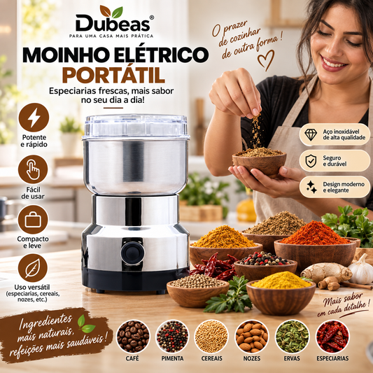 Dubeas Triturador elétrico portátil