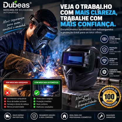 Dubeas-Máscara de soldadura integral