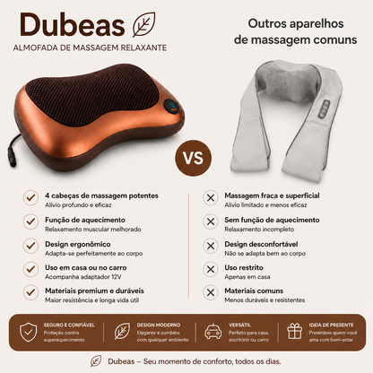 Dubeas - Almofada de massagem relaxante